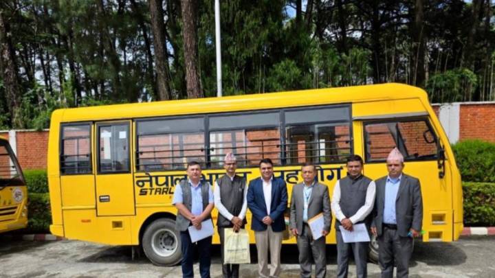 India donates 81 buses to Educational Institutions in Nepal