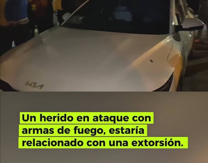 "Violencia en Ipiales: Ataque a Tiros a Vehículo Deja Herido en Medio de Posible Extorsión"