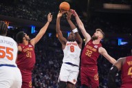 Knicks stun East favorite Cavaliers in 119-111 victory to open season