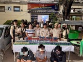 Manipur cops nab six militants, seize drugs worth Rs 7.26 crore