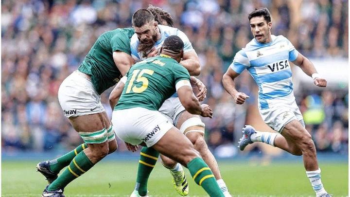 Los Pumas dieron batalla, pero cayeron ajustadamente ante Sudáfrica en Twickenham