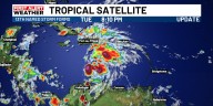 Melissa forms in the Caribbean