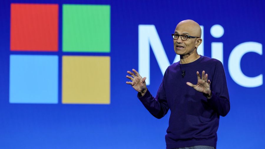 Microsoft CEO Satya Nadella's record $96.5M salary in 2025