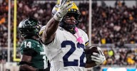Justice Haynes fuels Michigan’s best rushing game vs MSU since the ‘90s