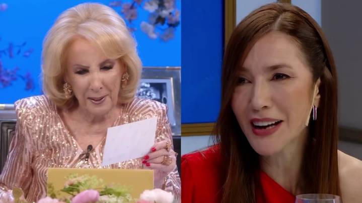 Mirtha Legrand se emocionó en vivo al ver una significativa foto que le llevó Cristina Pérez: "Me dan ganas de llorar"