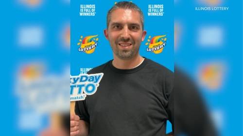 Matthew of Crystal Lake wins $550K  Lucky Day Lotto® jackpot using Illinois Lottery app