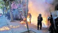 Cinco policías siguen hospitalizados por lesiones sufridas en manifestación del 2 de octubre