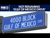 Longboat Key not renaming 'Gulf of Mexico Drive'