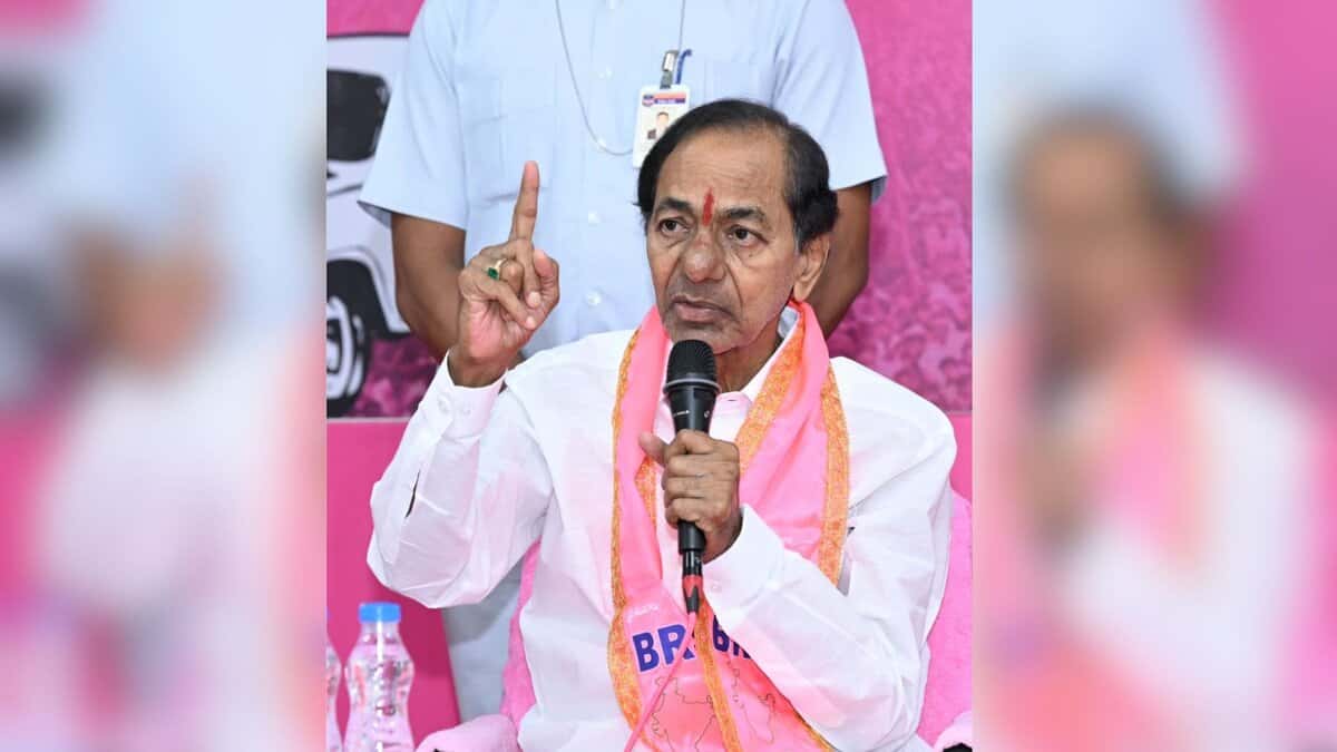 Jubilee Hills bypoll: KCR accuses Congress of betraying people, calls BJP irrelevant