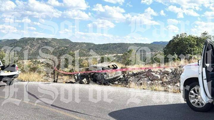 Aseguran vehículo y un arma tras hallazgo de tres cuerpos calcinados en la Cuauhtémoc