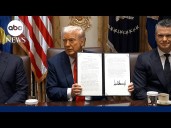 Trump says there will be 'everlasting peace' in the Middle East