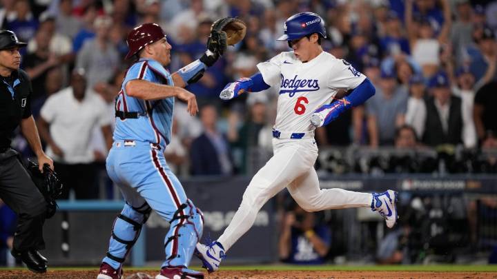 Dodgers eliminate Phillies after Kerkering’s wild throw in extras
