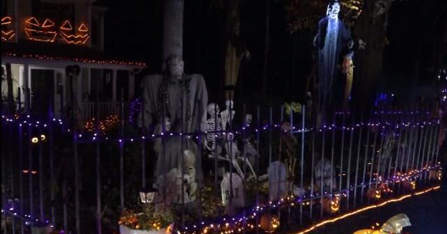 Local man brings Halloween spirit to Lake Monticello
