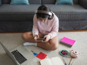 Kids who use social media score lower on reading and memory tests, a study shows