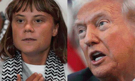 Trump arremete contra Greta Thunberg: “Es solo una alborotadora”
