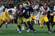 Jeremiyah Love, No. 13 Notre Dame beat No. 20 USC 34