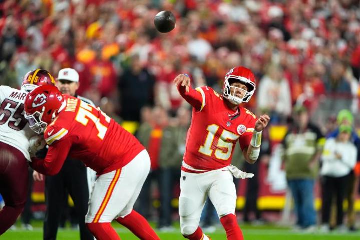 Commanders fall to Chiefs, 28-7, without Jayden Daniels