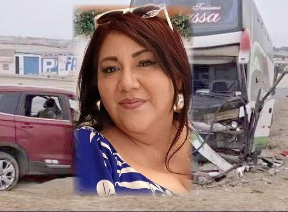 Mujer que sobrevivió a choque falleció en Hospital